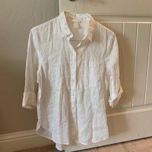 H&M linen top
